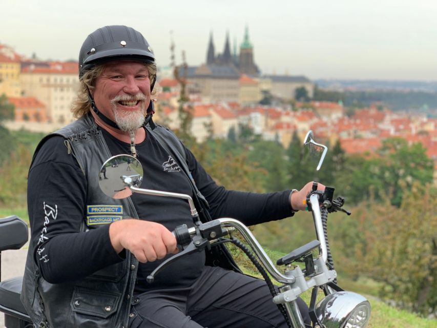 Prague: City Highlights Guided Electric Trike Tour - Getting started at Prague On Segway: coffee, helmets, and a test ride