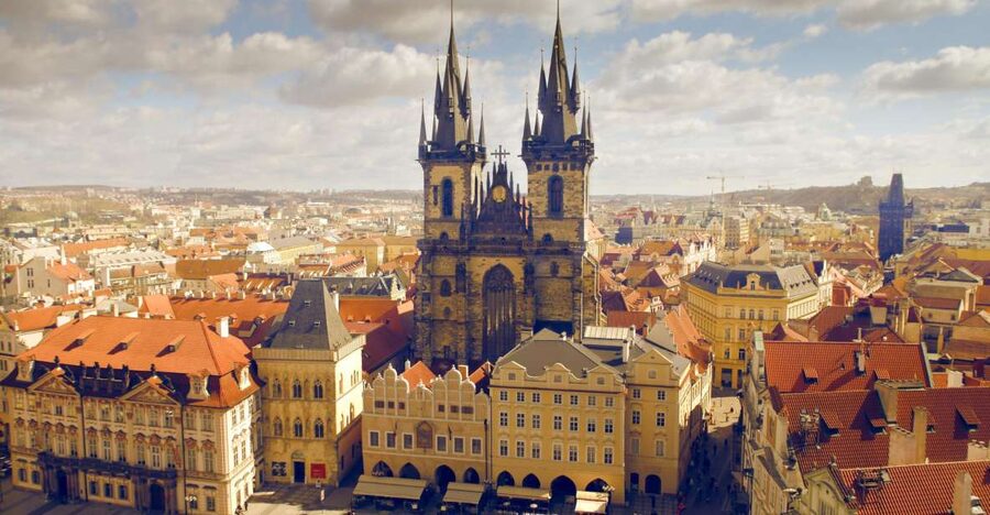 Prague: City Tour in Full - From Malostranská to Prague Castle: courtyards first, then the big cathedral