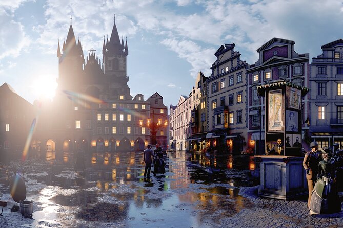 Prague City Tour with Virtual Reality - Old Town Hall surprises and the Butcher of Prague story