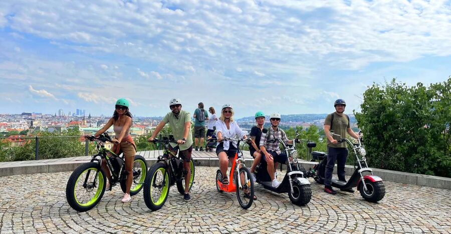 Prague: City Viewpoints Tour by Electric Fat Bike - The Strahov Monastery option: what you gain with the 2-hour route