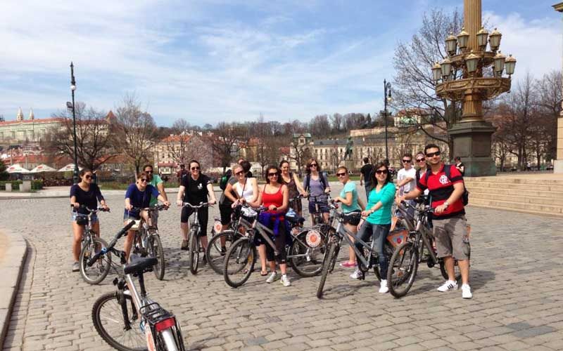 Prague: Classic City Bike Tour - How long you pedal, and what the pace feels like