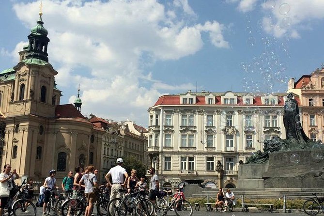 Prague: Classic City Bike Tour (small groups) - Small sculptures and major concert halls: David Černý and Rudolfinum