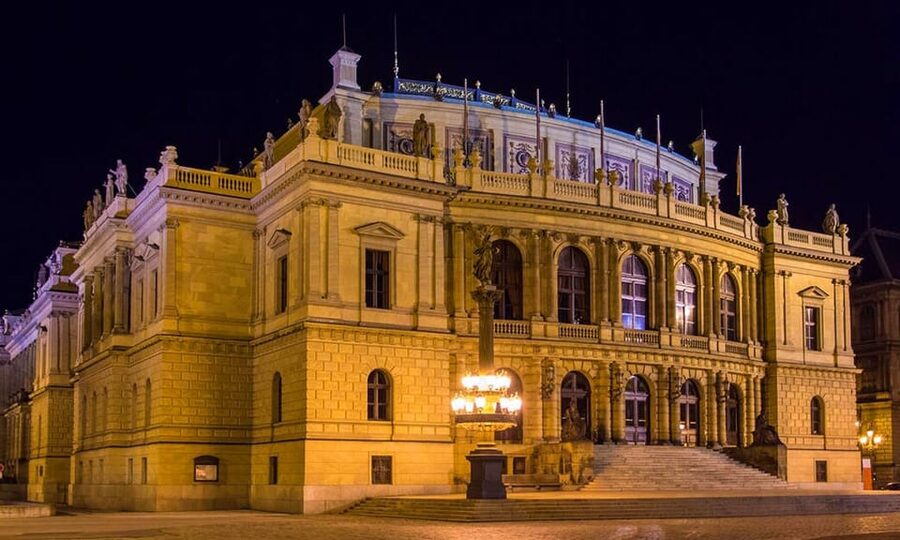 Prague: Classical Music Concert at Rudolfinum - Featured soloists: Stanislava Jirku and who plays violin
