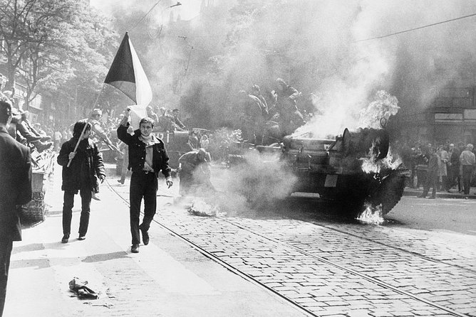 Prague Cold War Walking Tour - The Upside-Down King Wenceslas and the Lennon Wall: Protest Gets a Shape