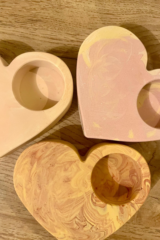 Prague: Craft your unique tea-candle holder set - Inside the studio: small group, friendly instruction, and a calm pace
