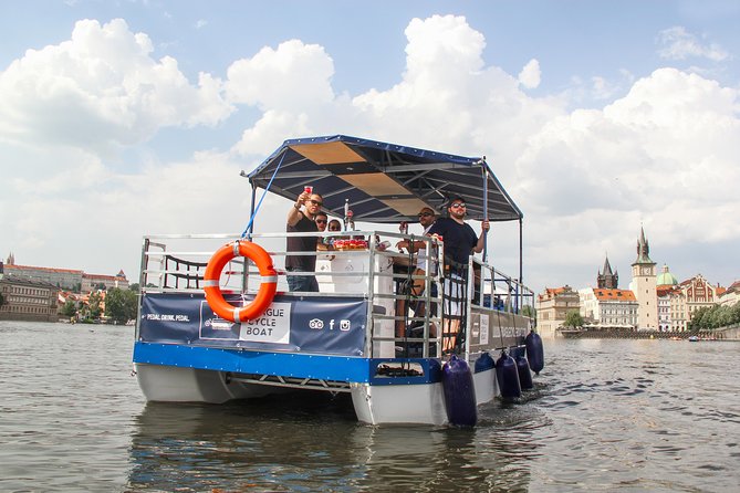 Prague Cycle Boat - The Swimming Beer Bike - What You’re Really Getting: A Party Boat With Pedals