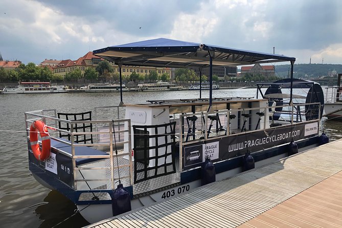 Prague Cycle Boat - The Swimming Beer Bike - Music, Pace, and Group Energy on Board