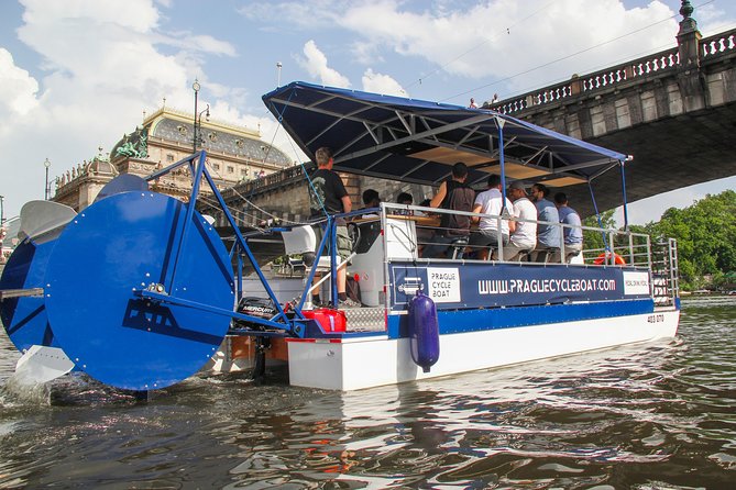 Prague Cycle Boat - The Swimming Beer Bike - Price and Value: $532.33 Per Group for Up to 11
