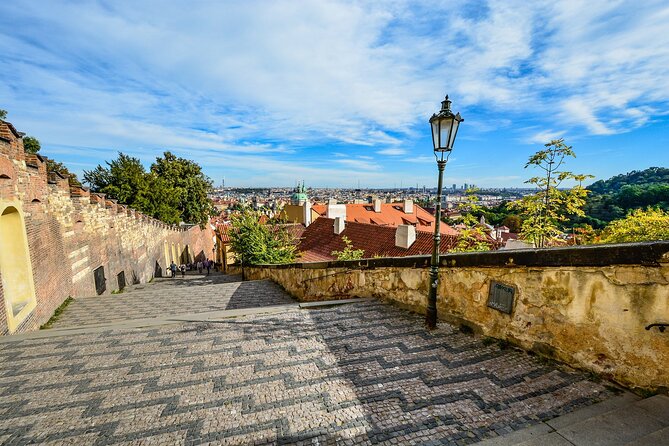 Prague DeLuxe Tour: Views, Hidden Gems, Tastings & River Cruise - Lobkowicz Palace toast: a peaceful finish inside the grounds