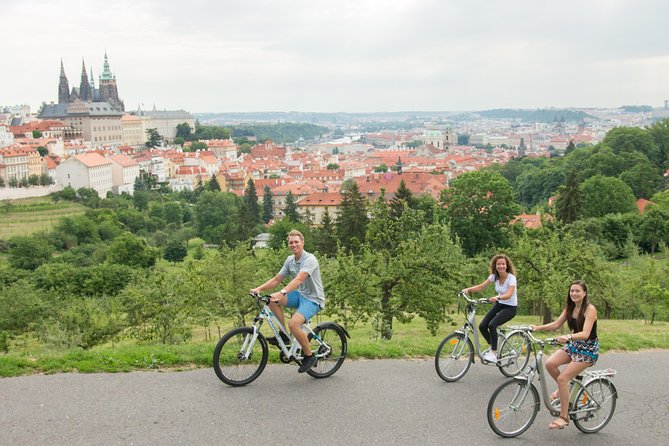 Prague E-Bike City Tour with A Local Guide - How the route keeps you oriented in Prague