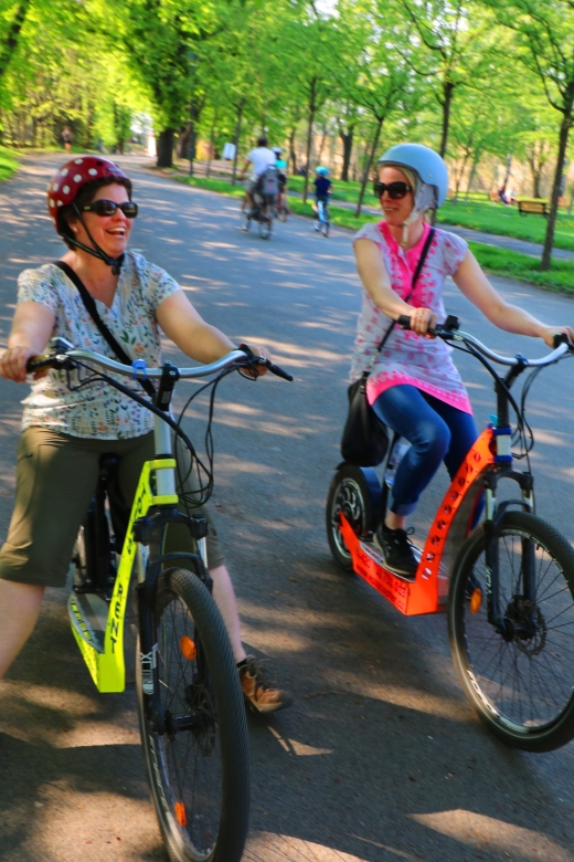 Prague: E-Bike/E-Scooter Viewpoint Tour - A quick Prague Castle reset before the big river views