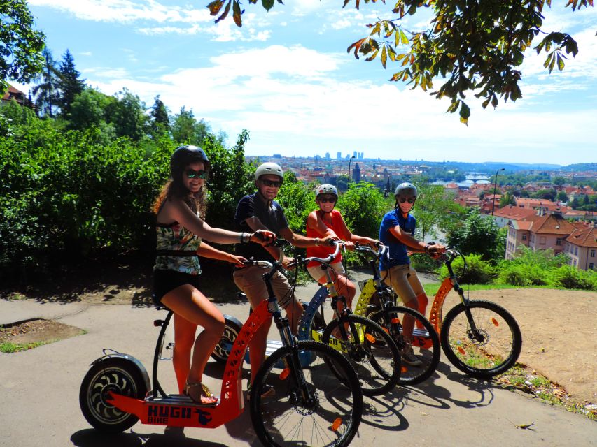 Prague: E-Bike/E-Scooter Viewpoint Tour - The Jewish Quarter loop, Rudolfinum and the Convent of Saint Agnes