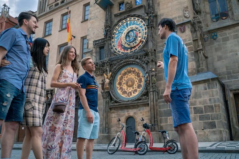 Prague: E-Bike or E-Scooter Tour with A Local Guide - Charles Bridge and Kampa Island without over-walking