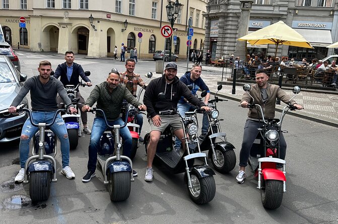 Prague E-Scooter Adventure: Fun & Easy Sightseeing 3Hours Tour - From Uhelný trh to Old Town Square: the quick-hit Prague opener