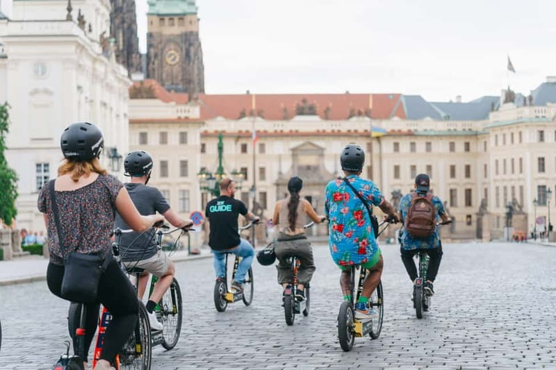 Prague: E-Scooter Grand City & Panoramas Small-Group Tour - Getting Started At Charles Bridge: Training, Gear, and Quick Confidence