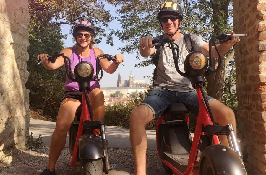 Prague Electric Scooter and eBike Grand Tour - Letná Park and Petřín Hill: Where the Views Do the Talking