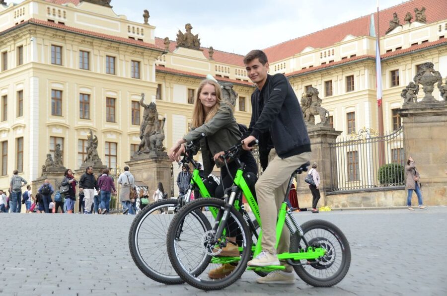 Prague: Electric Scooter & Cruiser Fat eBike Rental - Using the guide map to build your own Prague loop