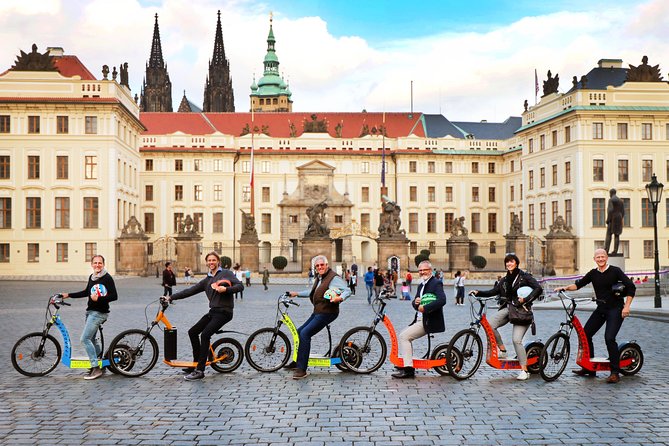 Prague: electric scooter & E-bike guided tour - The Meeting Point, The Setup, And How The Tour Begins
