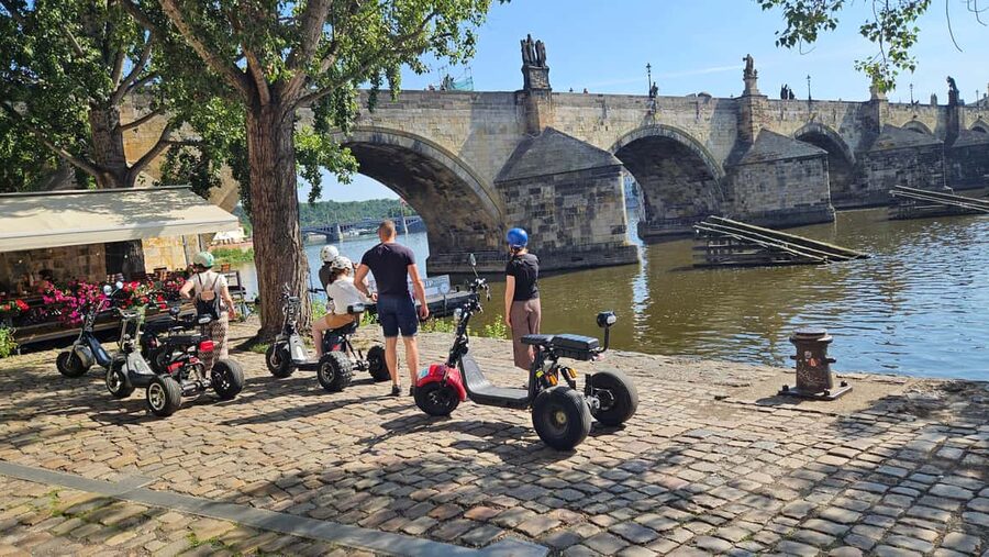 Prague: Electric Trike Viewpoints Tour - Electric trikes change how you see Prague
