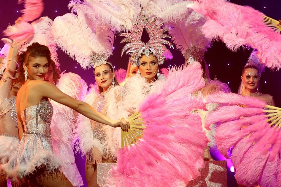 Prague: Evening Czech Cabaret Show at the Hybernia Theater - Fire, Smoke, and Light Effects: The Big-Intensity Warning