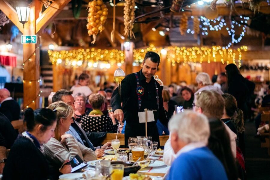 Prague: Evening Folklore Garden Party with Traditional Menu - The performance: folk music, dance, and you can actually join