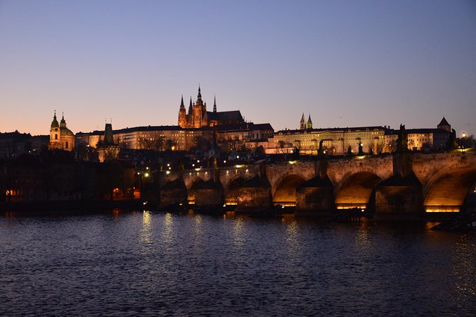 Prague evening/lights tour by car - Stop 1: Prague Castle After Dark (Terrace Views in About 30 Minutes)