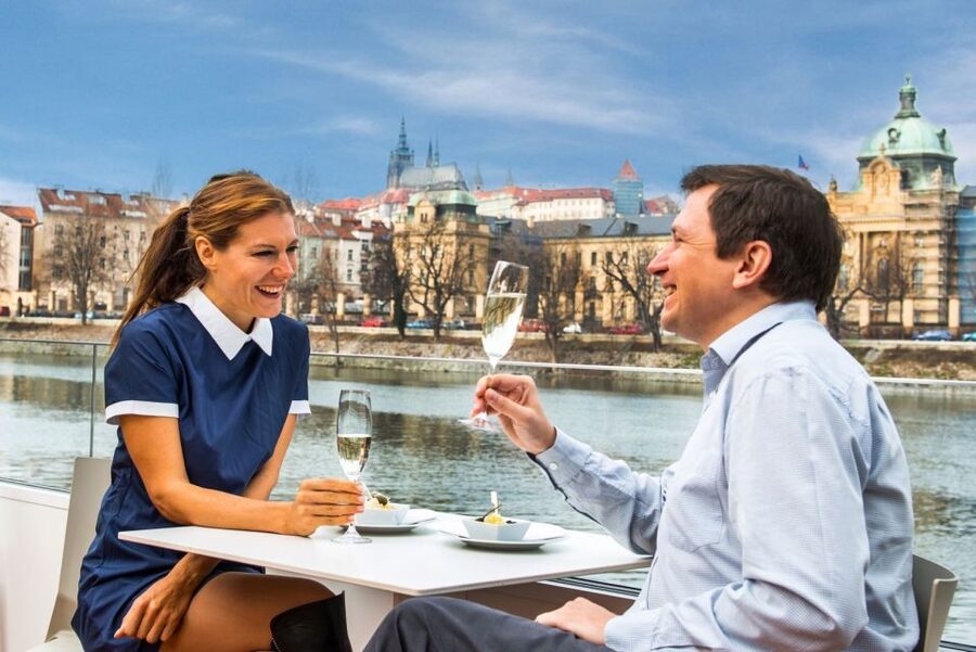 Prague: Evening Vltava River Eco Cruise with Prosecco - Getting to Pier 4 and Getting On Board Without Stress