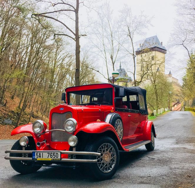 Prague: Fairytale Karlstejn Castle in Retro-Style Car - Driving from Prague to Karlštejn: What the Trip Adds Beyond the Castle