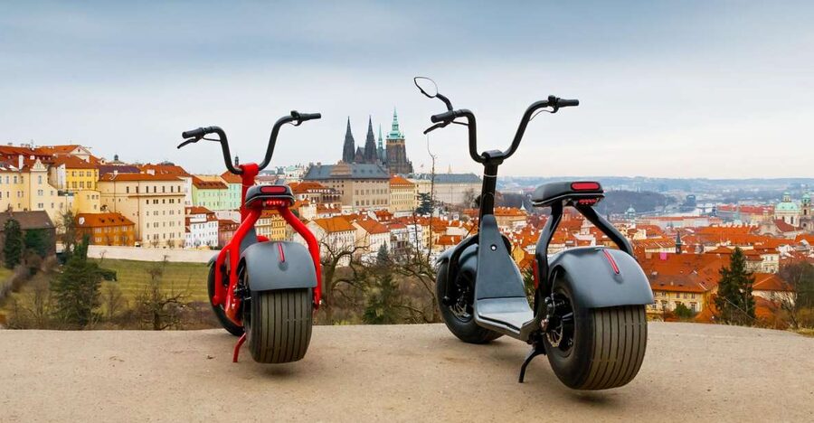 Prague: Fat Tire E-Scooter Guided Tour - Getting Ready: IDs, Shoes, and the Real-World Safety Stuff