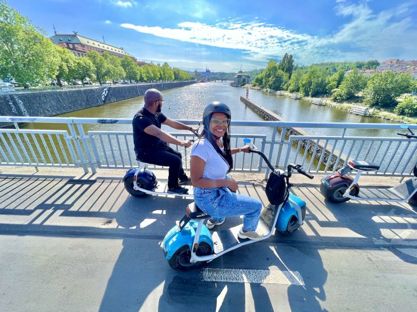 Prague: Fat Tire E-Scooter Guided Tour - Letná Park and Vyhlídka na Letné: The View Stops That Make the Ride Worth It