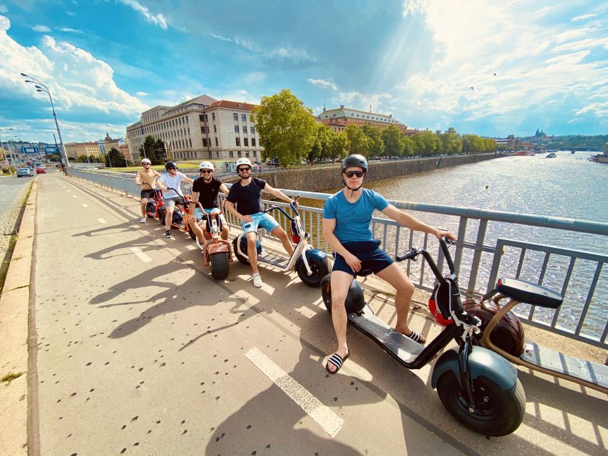 Prague: Fat Tire E-Scooter Guided Tour - Prague Castle Time, Strahov Monastery Walk, and the Ride Toward Petrin Hill