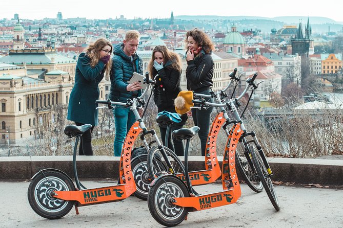 Prague Fat Tire or Regular Scooter City Tour - Where you meet and how the ride starts at Grandior