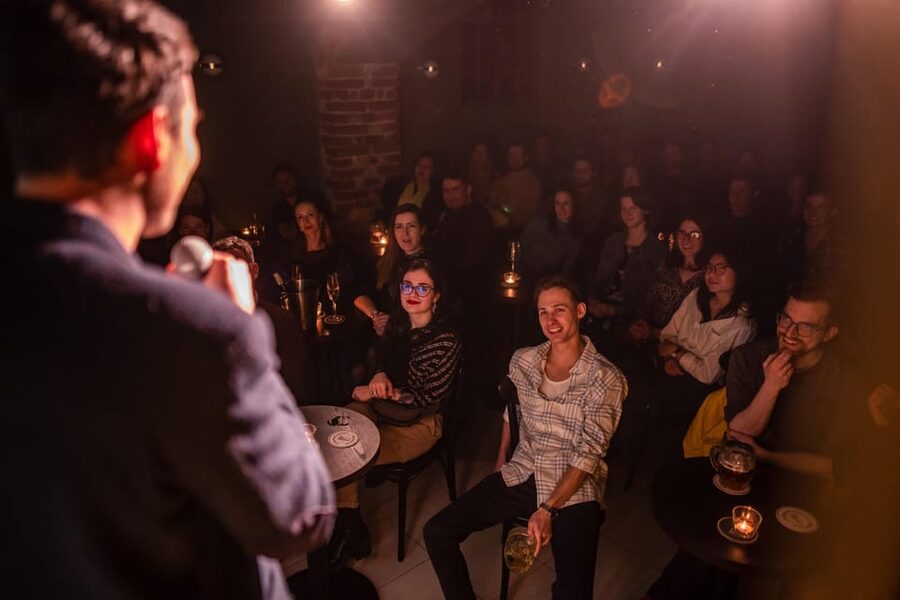 Prague: Friday Stand-Up Comedy in English - How the 90 minutes of stand-up usually feels in real life
