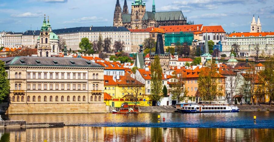 Prague: Full-Day Tour with Lunch and River Boat Cruise - Vltava River cruise: seeing Prague Castle and Charles Bridge from the water