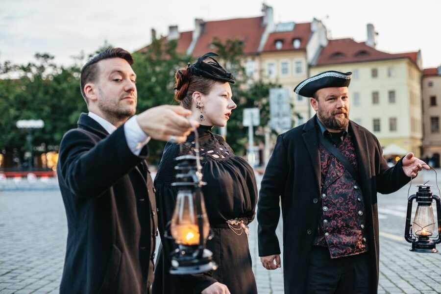 Prague: Ghosts and Legends Nighttime Guided Walking Tour - Old-New Synagogue and the Jewish Quarter: Legends With Real Weight