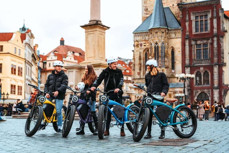 Prague: Grand City Tour on Fat e-Bike - Prague Castle, Strahov, and Petrin Hill, powered uphill