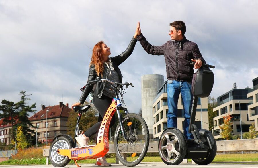 Prague: Grand Segway and eScooter Live Guided City Tour - Entering Prague fast, without losing the magic