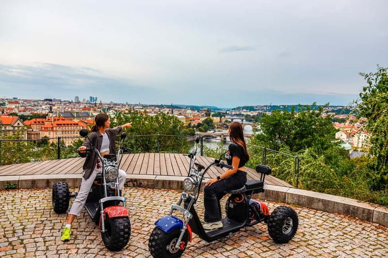 Prague: Guided Sightseeing Tour by Electric Trike - Meeting at Štěpánská 55: disclaimer, helmets, and that first test drive