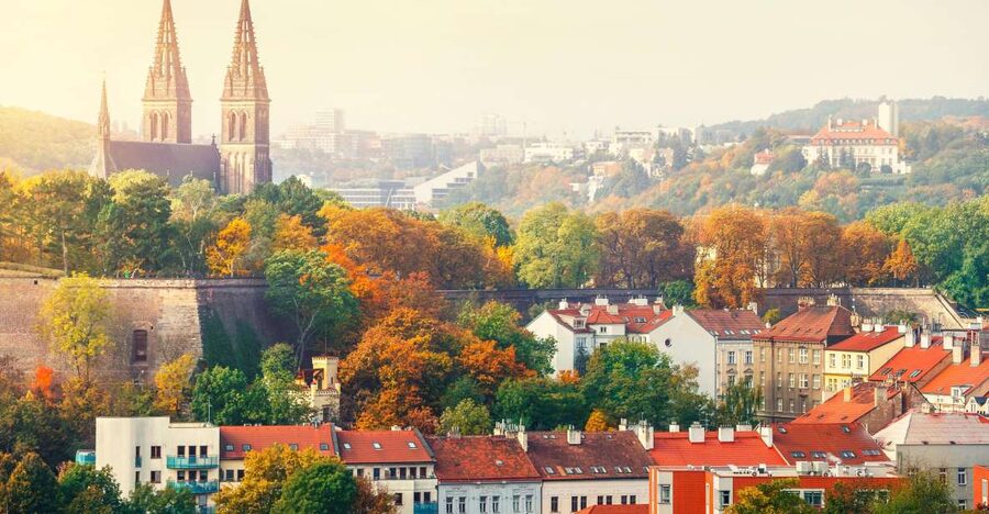 Prague: Guided tour to the historic fortress of Vyšehrad - Walking the fortress grounds, ramparts and Gothic style you can actually read