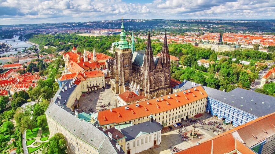 Prague Half Day Private Guided Tour by Car or Foot - St. Vitus Cathedral, what to notice beyond the exterior