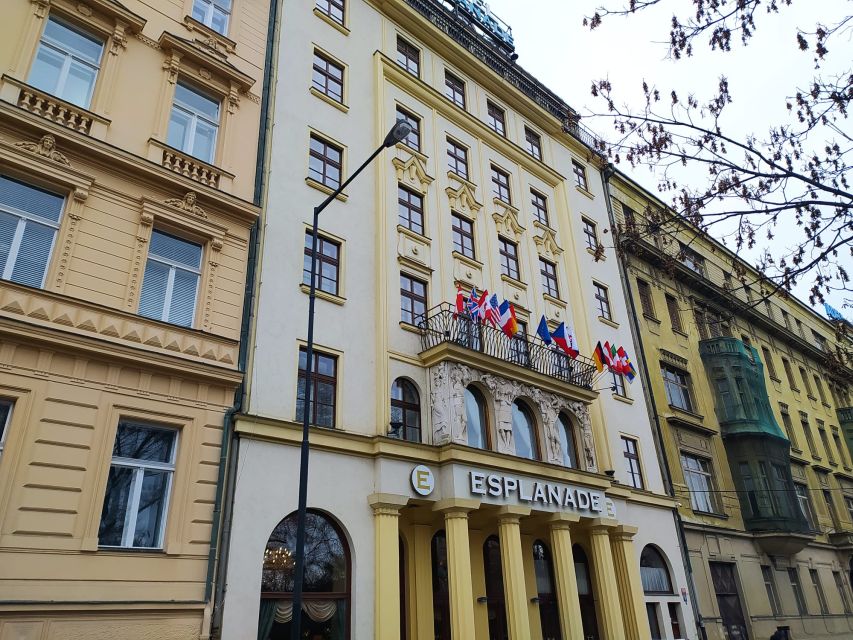Prague: Historical Walking Tour with Focus on World War 2 - Former GeStaPo headquarters: the pause, the respect, and the lesson