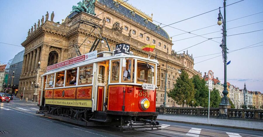 Prague: Hop-on Hop-Off Historical Tram Ticket for Line 42 - Rules that matter: food, photos, and what not to bring