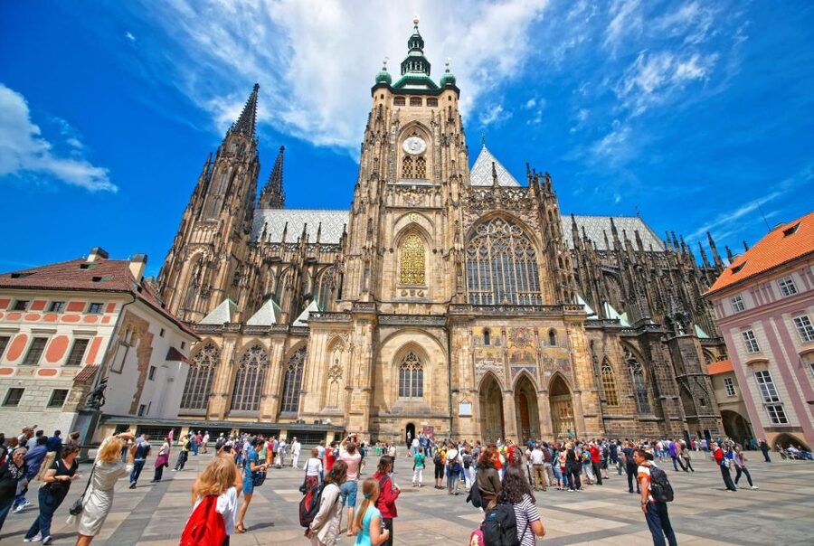 Prague Hradcany Castle, St Vitus Cathedral Tour with Tickets - What your tickets cover inside Hradčany