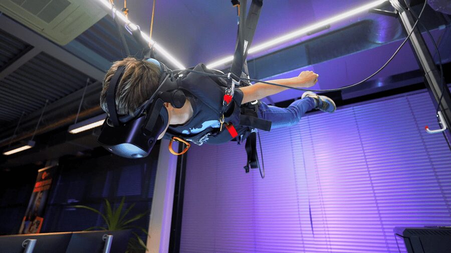 Prague: Hurricane Factory Parachute Jump VR Simulator - Practical tips that make the jump smoother