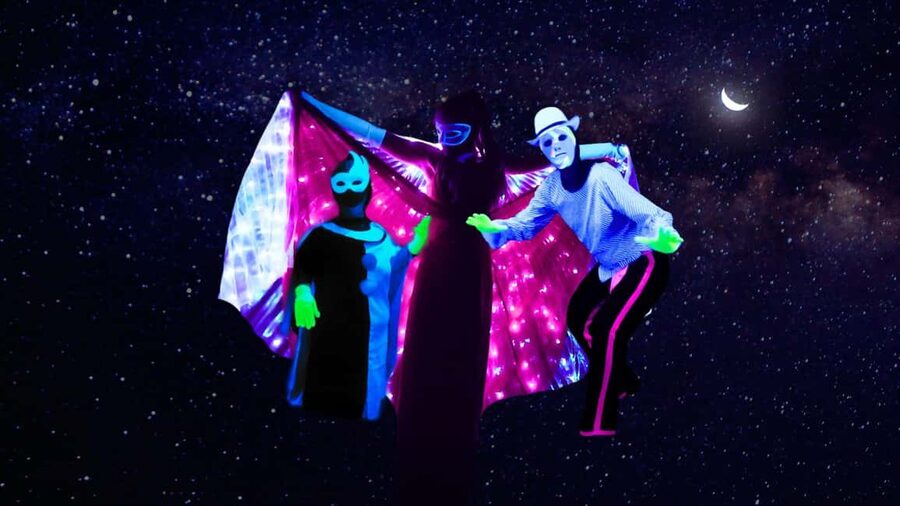 Prague: Images of Love Black Light Theatre Show - What the 70 minutes actually feels like