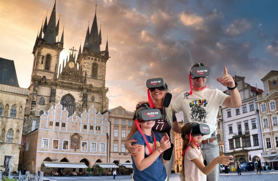 Prague: Immersive History Walking Tour and VR - Dancing House and the Vltava promenade: ending with perspective
