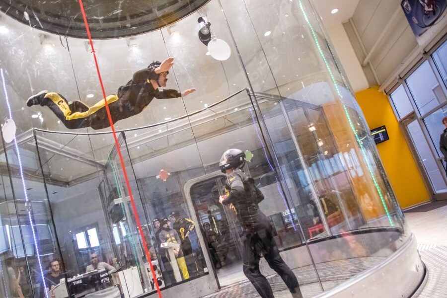 Prague: Indoor Skydiving Wind Tunnel Adventure - Watching From the Side: The Viewing Platform Advantage