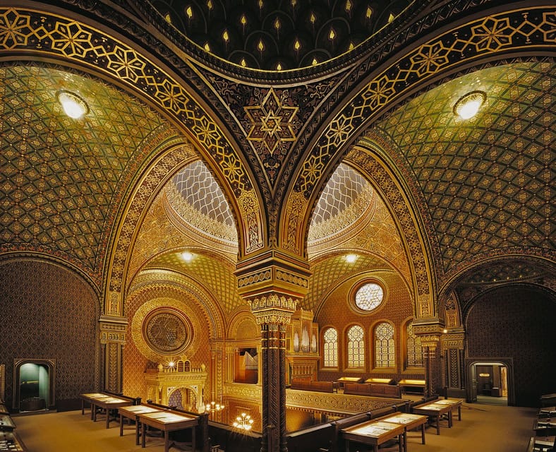 Prague Jewish Town/Skip-the-Line Official Entry Ticket - Old-New Synagogue (Altneushul): The Oldest Extant Synagogue Still in Use