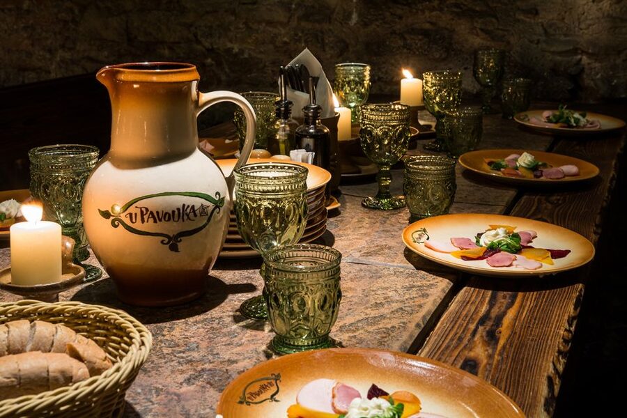 Prague: Medieval Dinner with Transfers - Inside the medieval cellar, where the show is the centerpiece