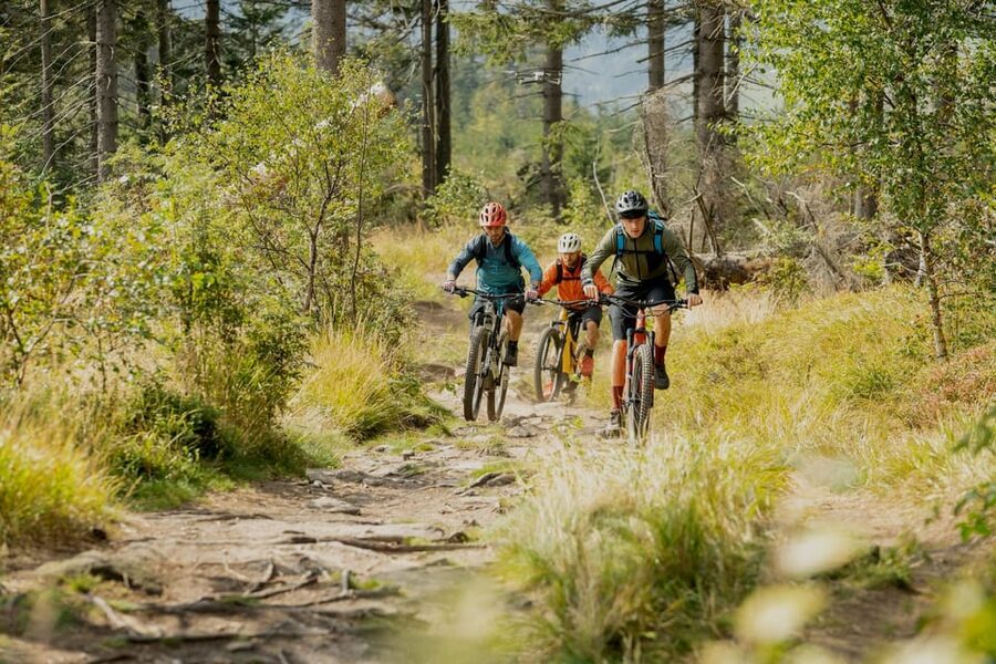Prague Mountain Biking: Blast Through The Best Singletracks - The Dobřichovice stop: koláč, coffee, or Pilsner Urquell